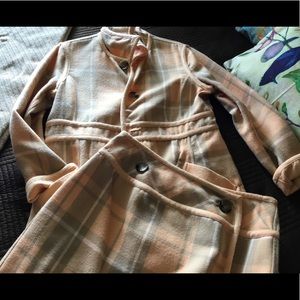 Skirt with duster outfit in a soft flannel!